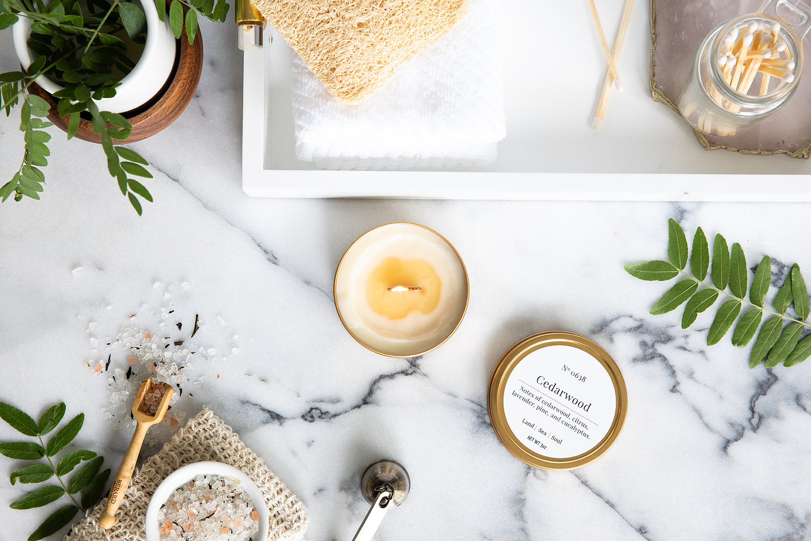 Cedarwood - Travel Candle